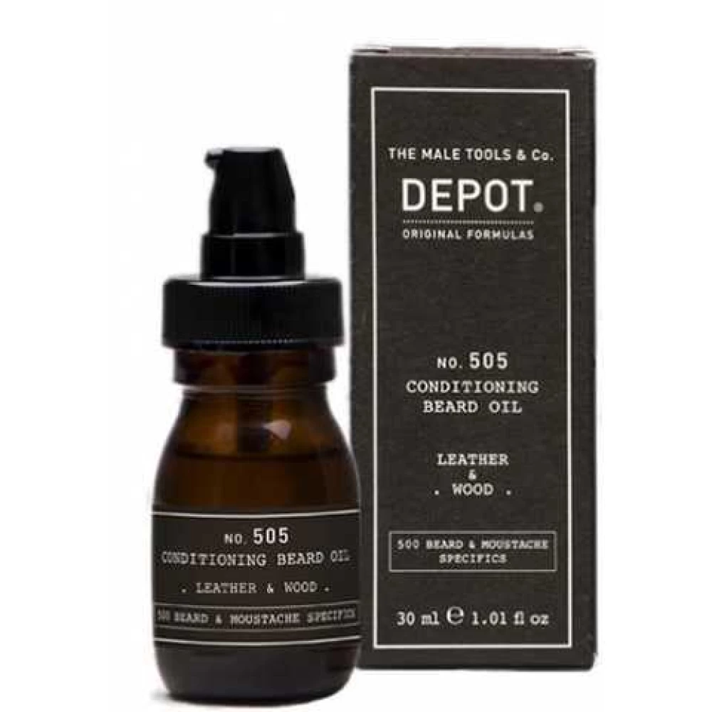 Масло для бороды Имбирь и кардамон Depot 505, 30 мл (8032274076766)