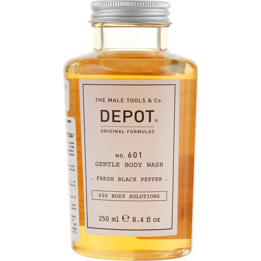 Гель для душу Свіжий чорний перець Depot 601, 250 мл (8032274011859)