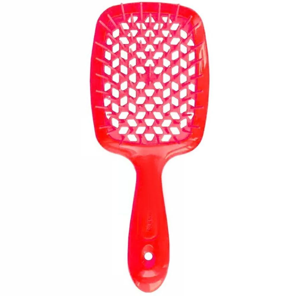 Щетка для волос коралловая неоновая Janeke SUPERBRUSH Small 83SP234 PFL, 1 шт (8006060650072)