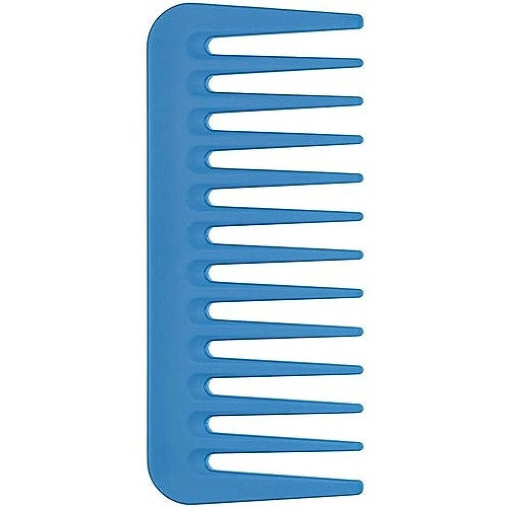 Гребешок флуоресцентный синий неоновый Janeke Mini Supercomb, 1 шт (8006060651772)