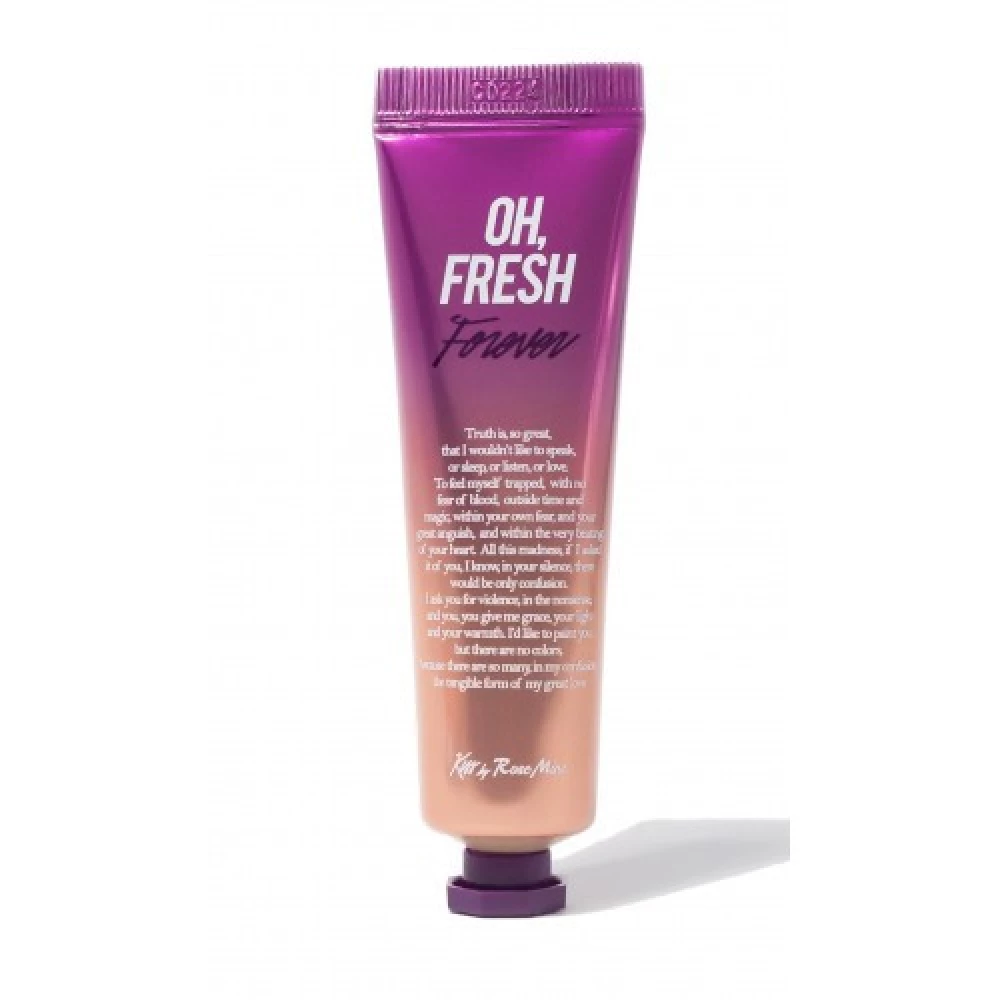 Крем для рук Цветочный аромат ириса Kiss by Rosemine Fragrance Hand Cream-Oh Fresh Forever, 30 мл