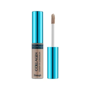 Изображение товара - Консилер для лица с коллагеном Enough Collagen Cover Tip Concealer SPF 36 PA+++ 03, 9 г (8809605872256)