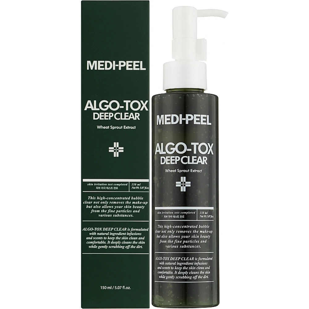 Гель для глубокого очищения кожи с эффектом детокса Medi-peel Algo-Tox Deep Clear, 150 мл (8809409342887)