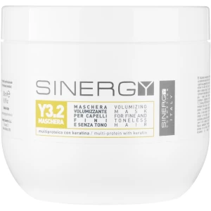 Изображение товара -  Маска для объема тонких волос Sinergy Y3.2 Volumizing Mask, 500 мл (8033745721178)