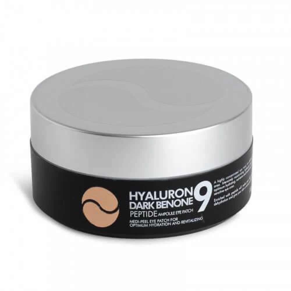 Гидрогелевые патчи от темных кругов Medi-peel Hyaluron Dark Benone Peptide 9 Ampoule Eye Patch, 60 шт