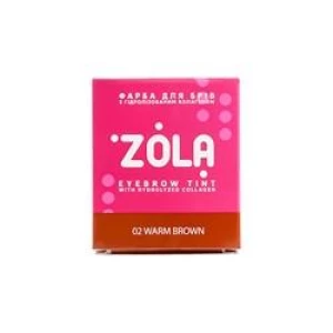 Изображение товара -  Краска для бровей с коллагеном в саше Zola Eyebrow Tint With Collagen, 5 мл (4820227160457)