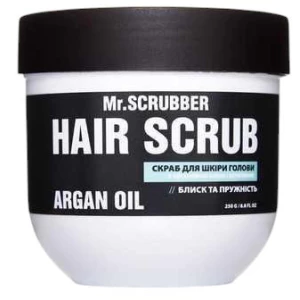 Зображення товара -  Скраб для шкіри голови та волосся Mr. Scrubber Hair Scrub Argan Oil, 250 мл (4820200231877)