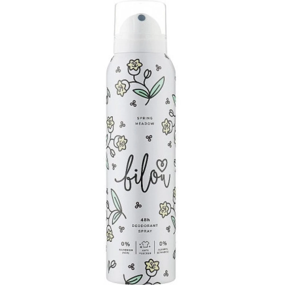 Дезодорант-спрей Bilou Spring Meadow 48h Deodorant Spray, 150 мл (4260527730231)