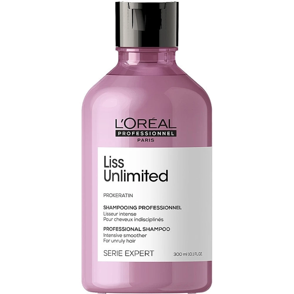 Шампунь для разглаживания непослушных волос L“Oreal Professionnel Serie Expert Liss Unlimited, 300 мл