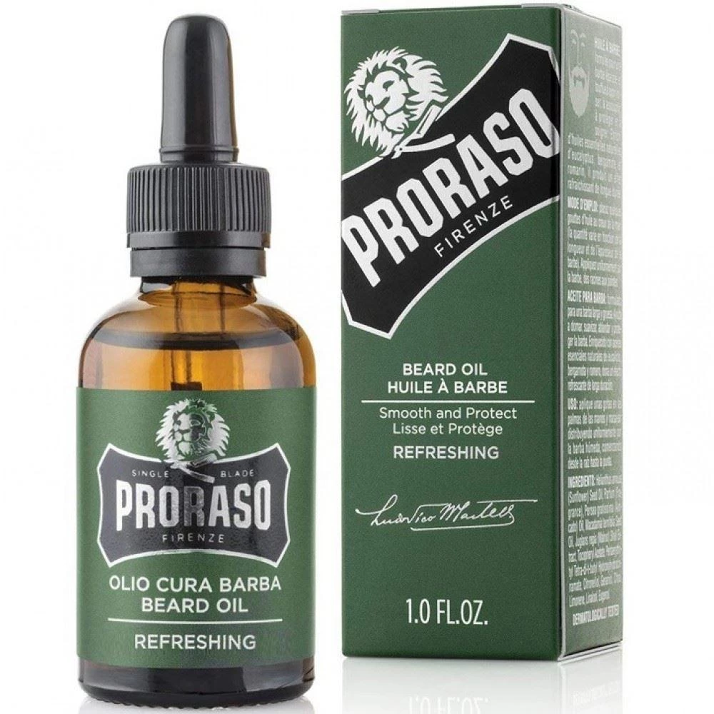 Масло для ухода за бородой Proraso Refresh, 30 мл (8004395007431)