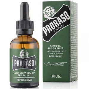 Изображение товара -  Масло для ухода за бородой Proraso Refresh, 30 мл (8004395007431)