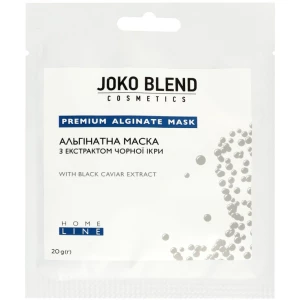 Зображення товара -  Альгінатна маска з екстрактом чорної ікри Joko Blend, 20 г (4823109402454)