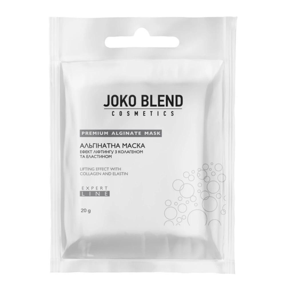 Альгінатна маска з ефектом ліфтингу з колагеном та еластином Joko Blend, 20 г (4823109401914)