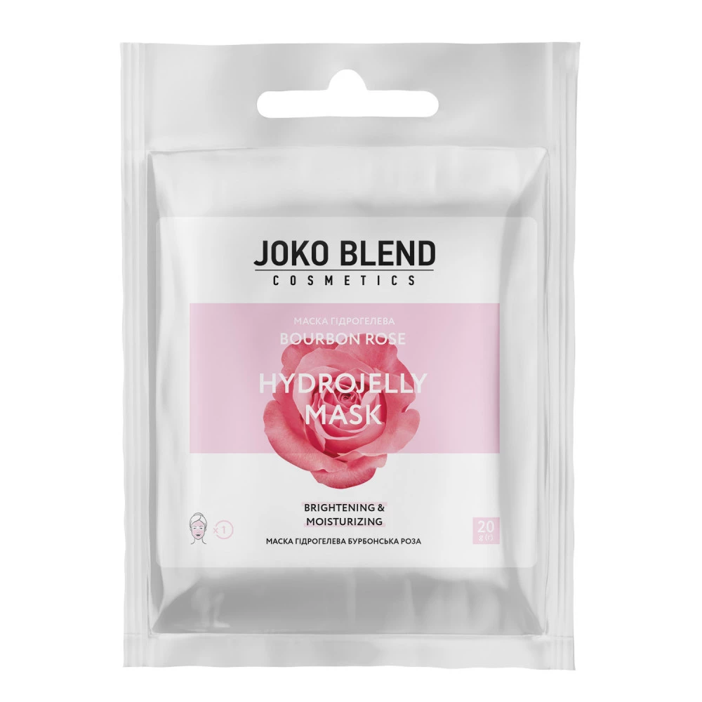 Гидрогелевая маска Joko Blend Bourbon Rose, 20 г (4823109401150)