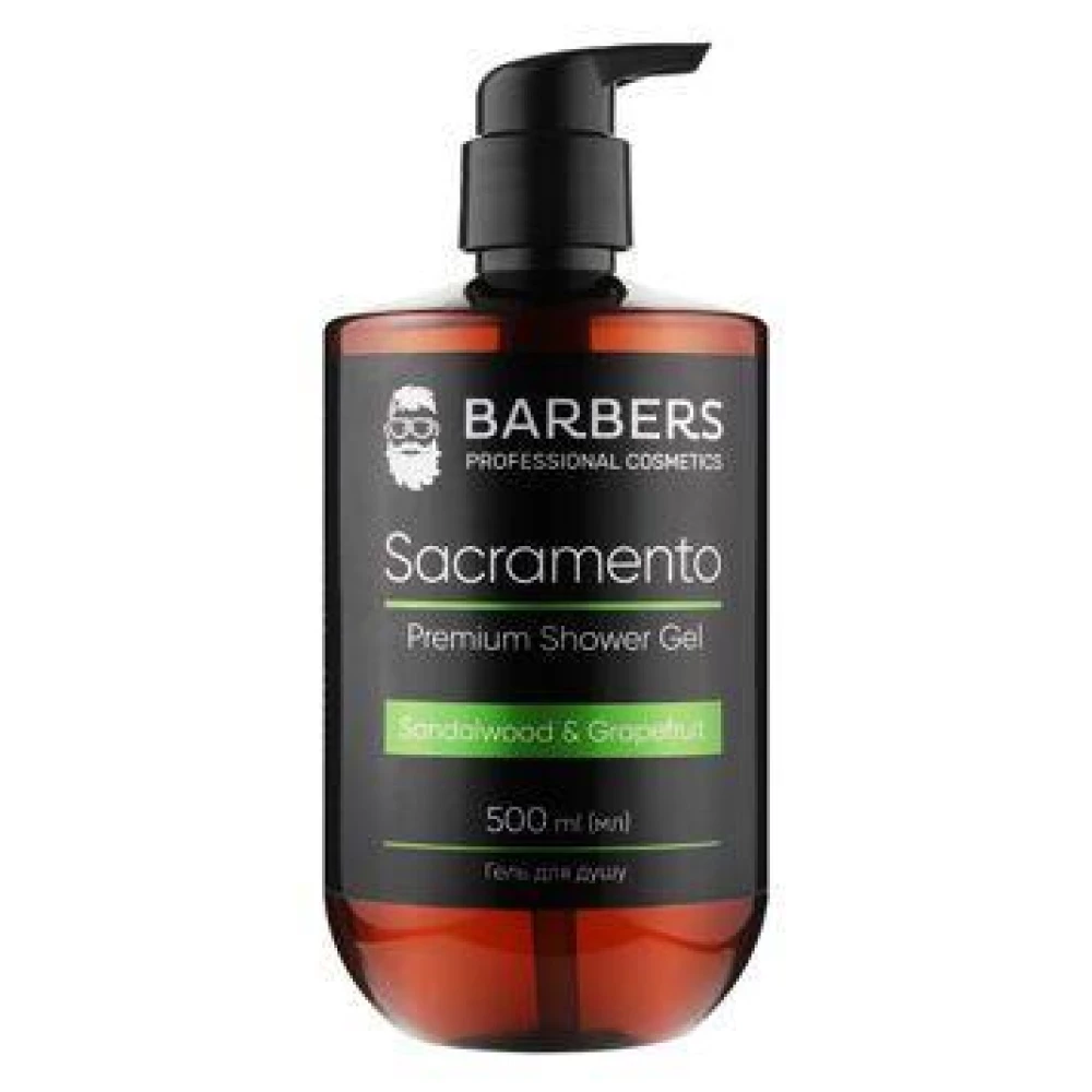 Гель для душа Barbers Sacramento, 500 мл (4823109403055)