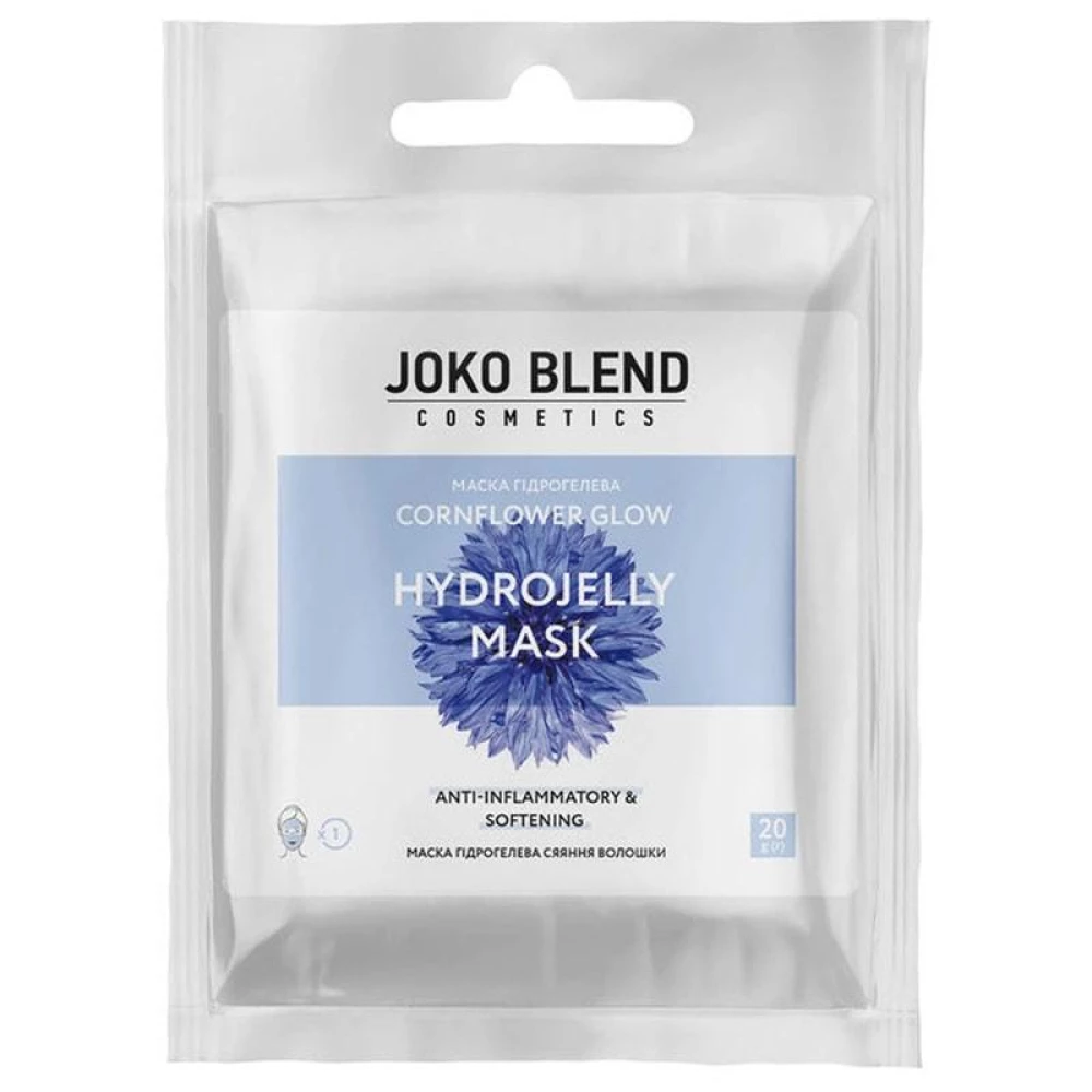 Гидрогелевая маска Joko Blend Cornflower Glow, 20 г (4823109401167)