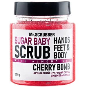 Изображение товара -  Сахарный скраб для тела Mr. Scrubber Sugar Baby Cherry Bomb, 300 г (4820200230351)