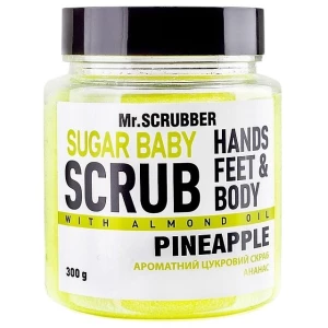 Изображение товара -  Сахарный скраб для тела Mr. Scrubber Sugar Baby Pineapple, 300 г (4820200230818)