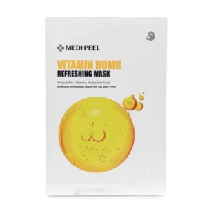Изображение товара -  Тканевая маска с витамином C Medi-peel Vitamin Bomb Refreshing Mask, 25 мл (8809409345390)
