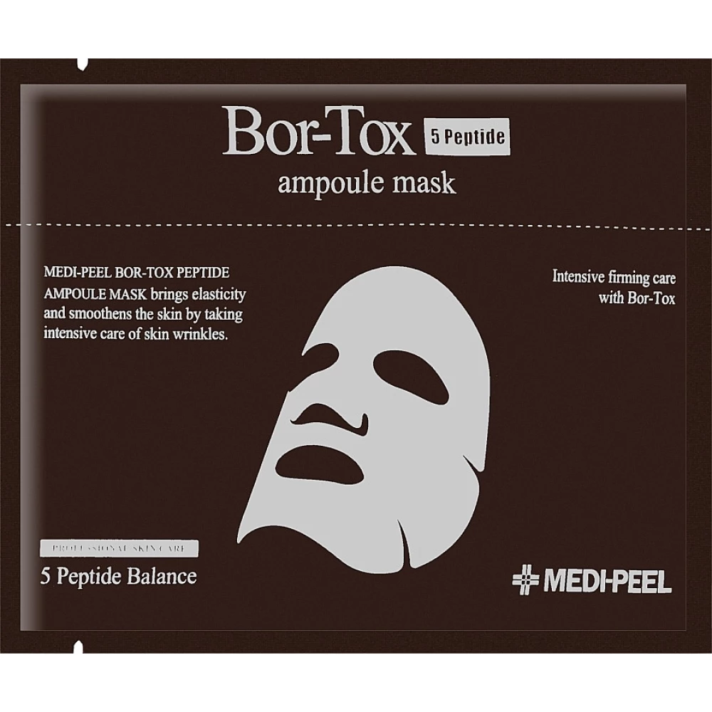 Тканевая маска с пептидами Medi-peel Bor-Tox Ampoule Mask, 1 шт (8809409348339)