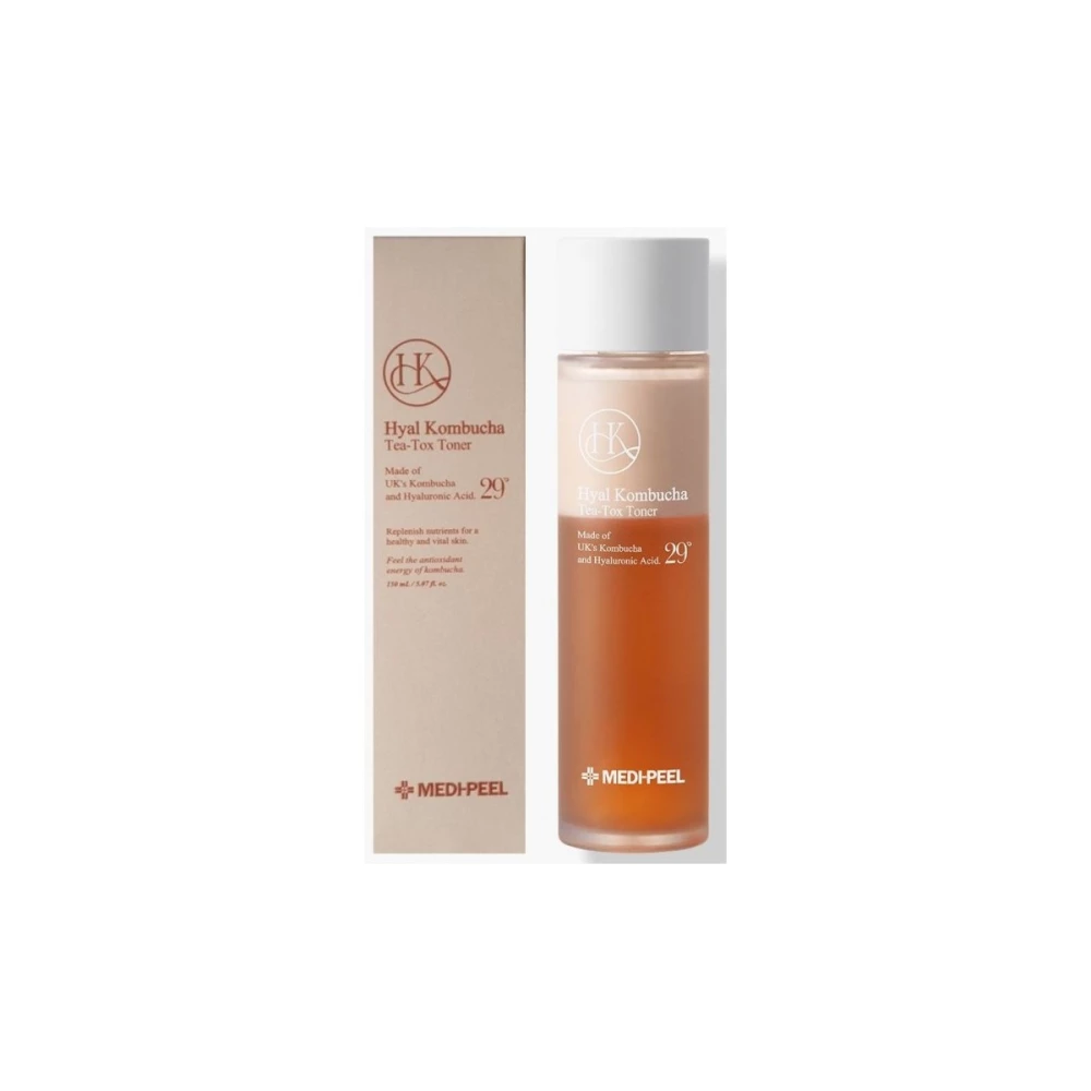 Тонер для лица с комбучей Medi-peel Hyal Kombucha Tea-Tox Toner, 150 мл (8809409342474)