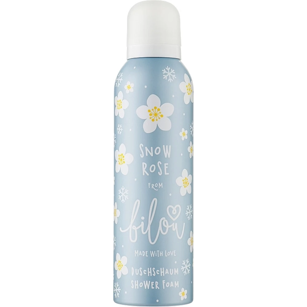 Пенка для душа Bilou Snow Rose Shower Foam, 200 мл (4260437290450)