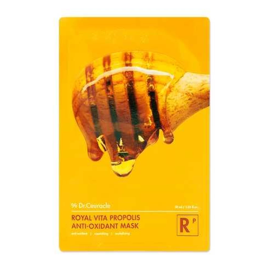 Антиоксидантная маска с экстрактом прополиса Dr.Ceuracle Vita Propolis Antioxidant Mask, 1 шт (8806133615805)