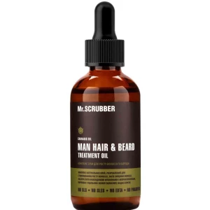 Изображение товара -  Комплекс масел для роста волос и бороды Mr. Scrubber Man Tea Tree, 50 мл (4820200230481)