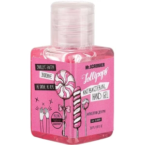 Изображение товара - Антисептик для рук Mr. Scrubber Antibacterial Hand Gel Lollipops, 30 мл (4820200231648)