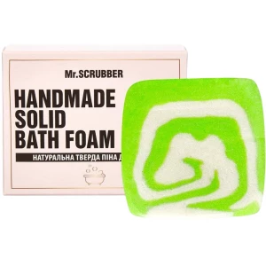 Изображение товара - Твердая пена для ванны в подарочной коробке Лемонграс Mr. Scrubber, 100 г (4820200379203)