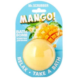 Изображение товара -  Бомбочка для ванны Mr. Scrubber Mango, 200 г (4820200332376)